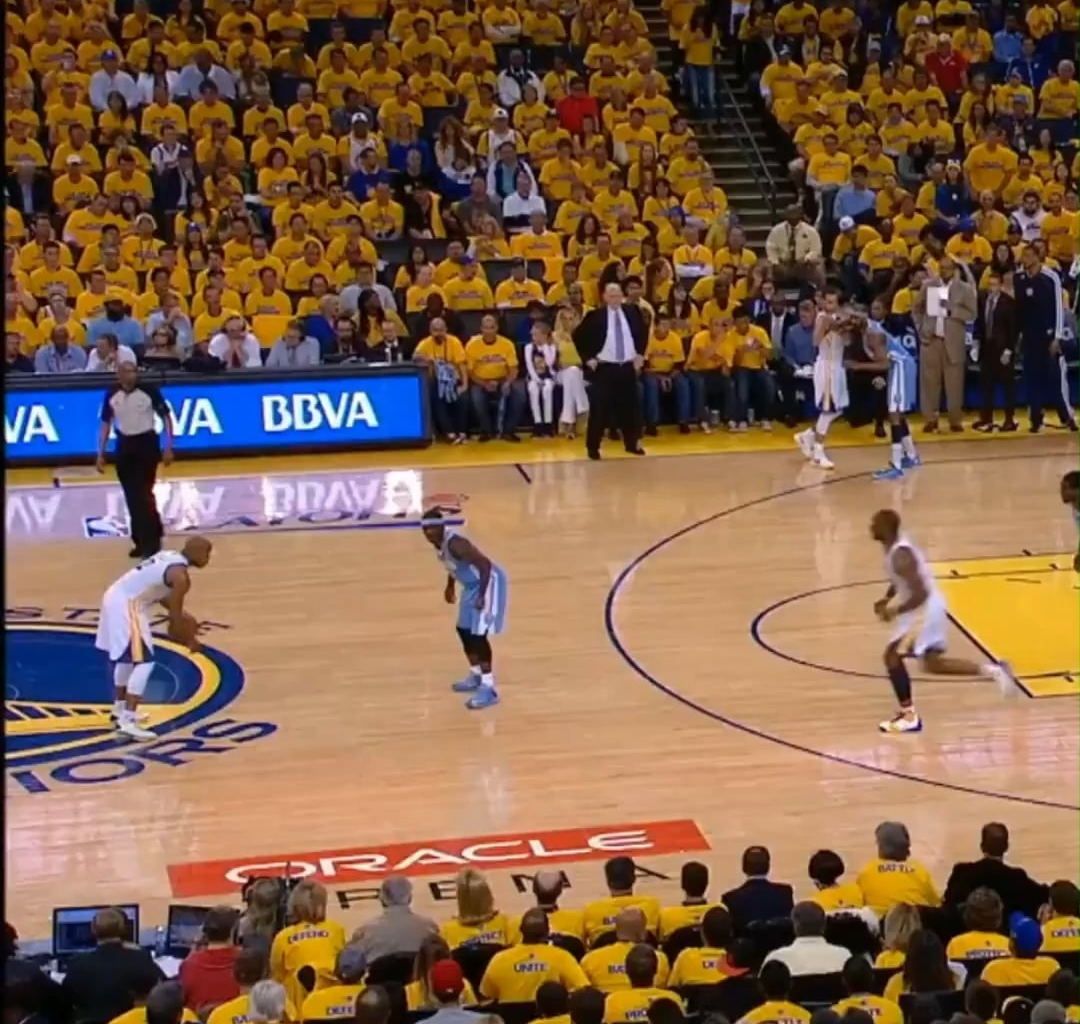 Steph Curry's first playoff run at Oracle Arena