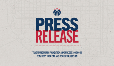 Trae Young Family Foundation Announces $100,000 in Donations to DC Cap and DC Central Kitchen