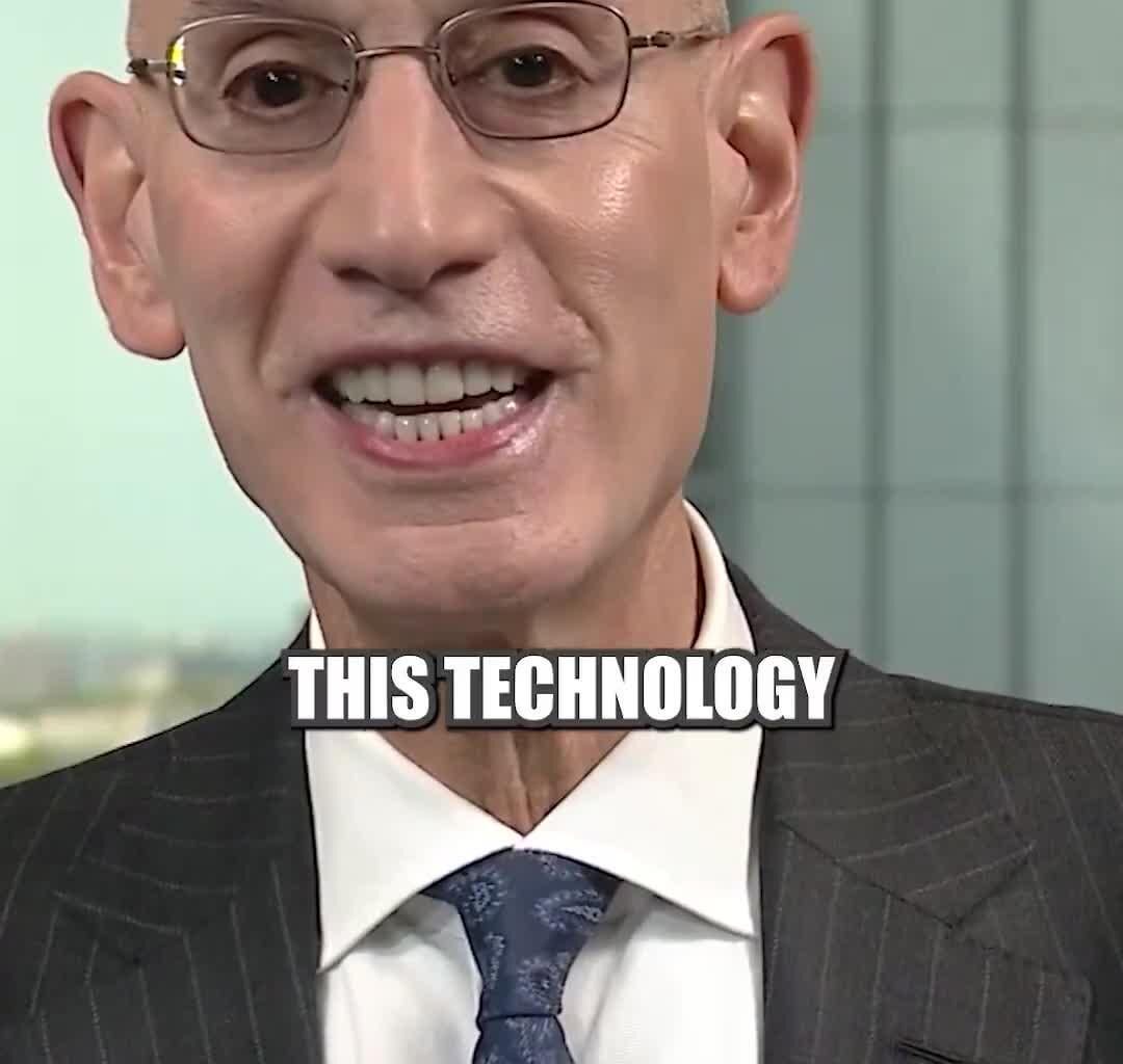 [Pardon My Take] Adam Silver confirms the Finals logo and trophy on courts is returning and will be painted, no decals