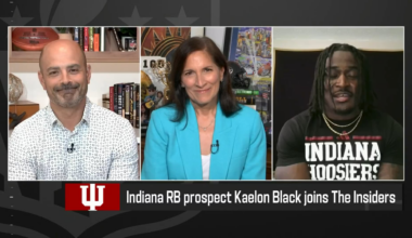 Kaelon Black has high praise for his IU teammate Fernando Mendoza☑️