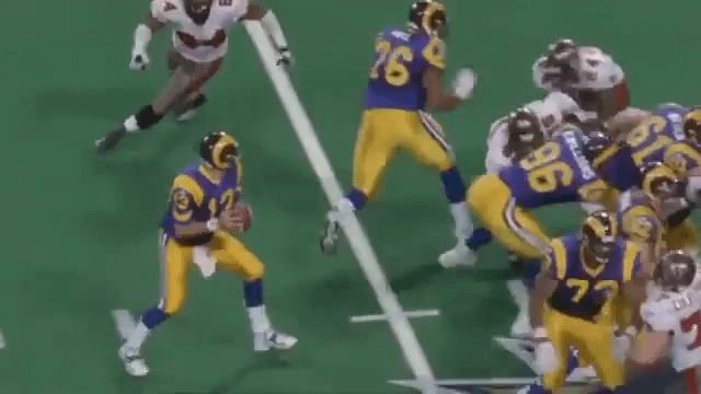 [Highlight] Ricky Proehl makes one of the greatest forgotten catches of all time to send the Rams to the Super Bowl with an 11-6 victory.