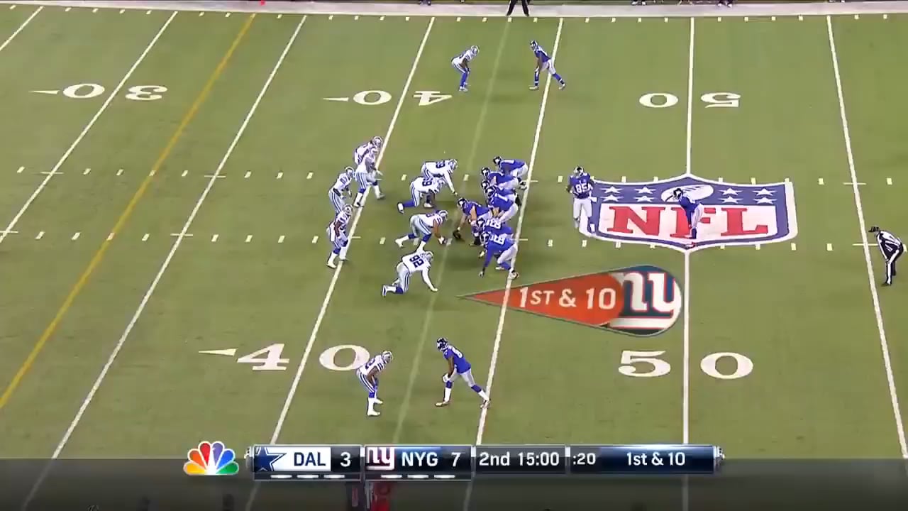 Odell Beckham Jr.'s Iconic One-Handed TD Catch in Week 12 of 2014
