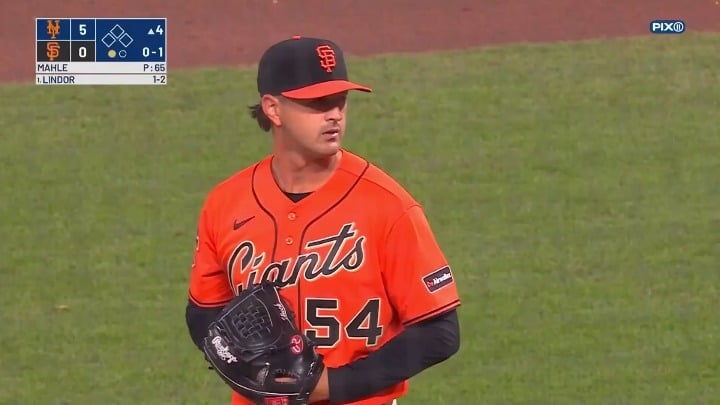 Fan heard on Mets broadcast yelling "Come on Giants wake up! The Yankees left town last week. This is the B team. Wake up!"