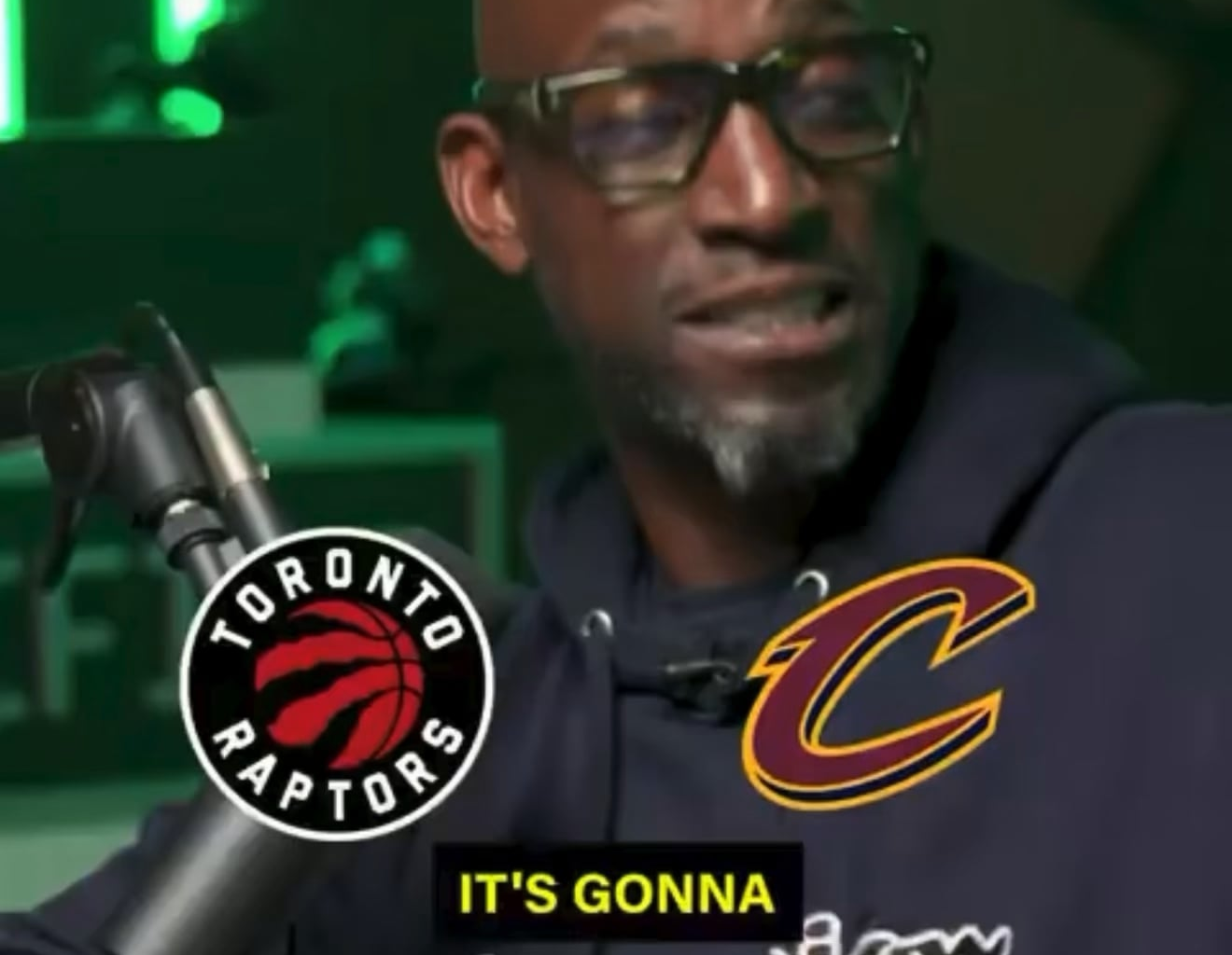 “Listen, Scottie Barnes don’t get enough credit for what he does… he’s like a mini Joker.” - Kevin Garnett on the upcoming Raptors vs Cavs series.