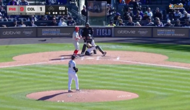 [Highlight] Kyle Schwarber continues his Coors Field dominance with a majestic homer