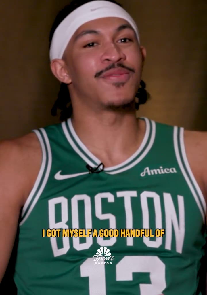 [NBC Sports Boston] Payton Pritchard, Jordan Walsh, and Ron Harper Jr discuss Catan