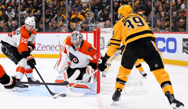 Vladar makes 27 saves, Flyers shut out Penguins in Game 2 of East 1st round