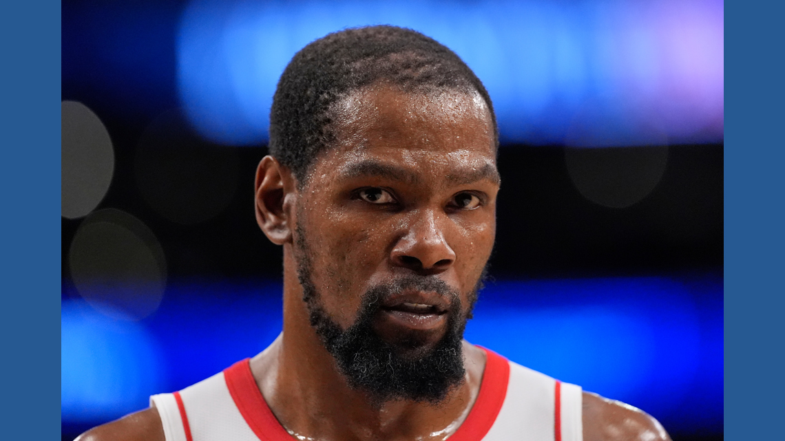 Kevin Durant sits again as Rockets face elimination entering Game 4 against Lakers