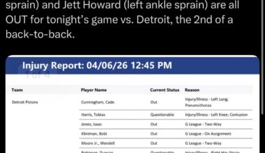 Franz Out Tonight …