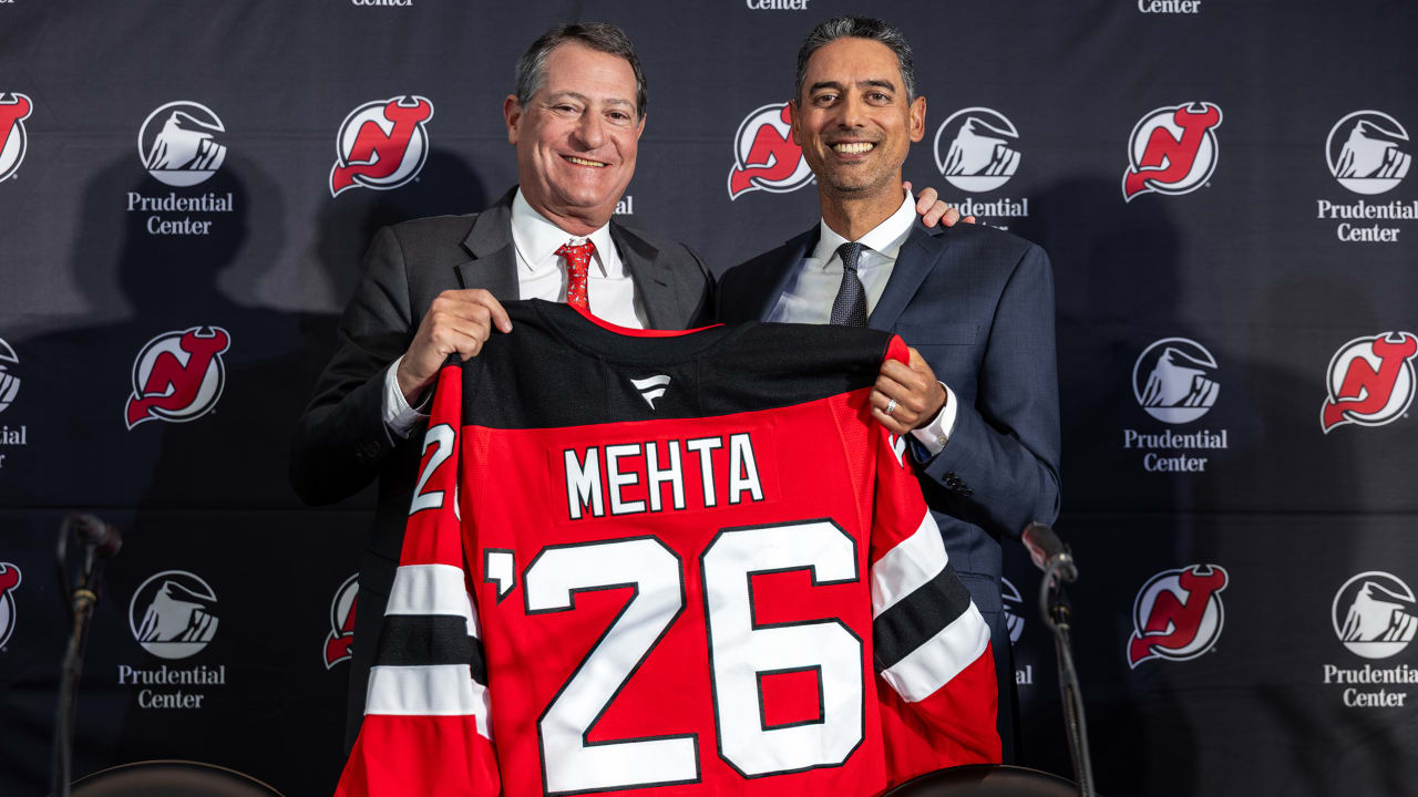 Mehta excited to start ‘dream job’ as Devils general manager