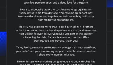 Trevor Lewis has officially announced his retirement following 1,034 NHL games