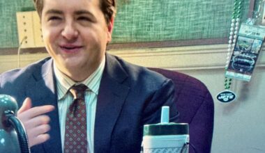 Watching the new Daredevil and spotting that logo… knowing Michael Gandolfini’s dad, James Gandolfini, was a diehard Jets fan… I’m choosing to believe this placement isn’t random.