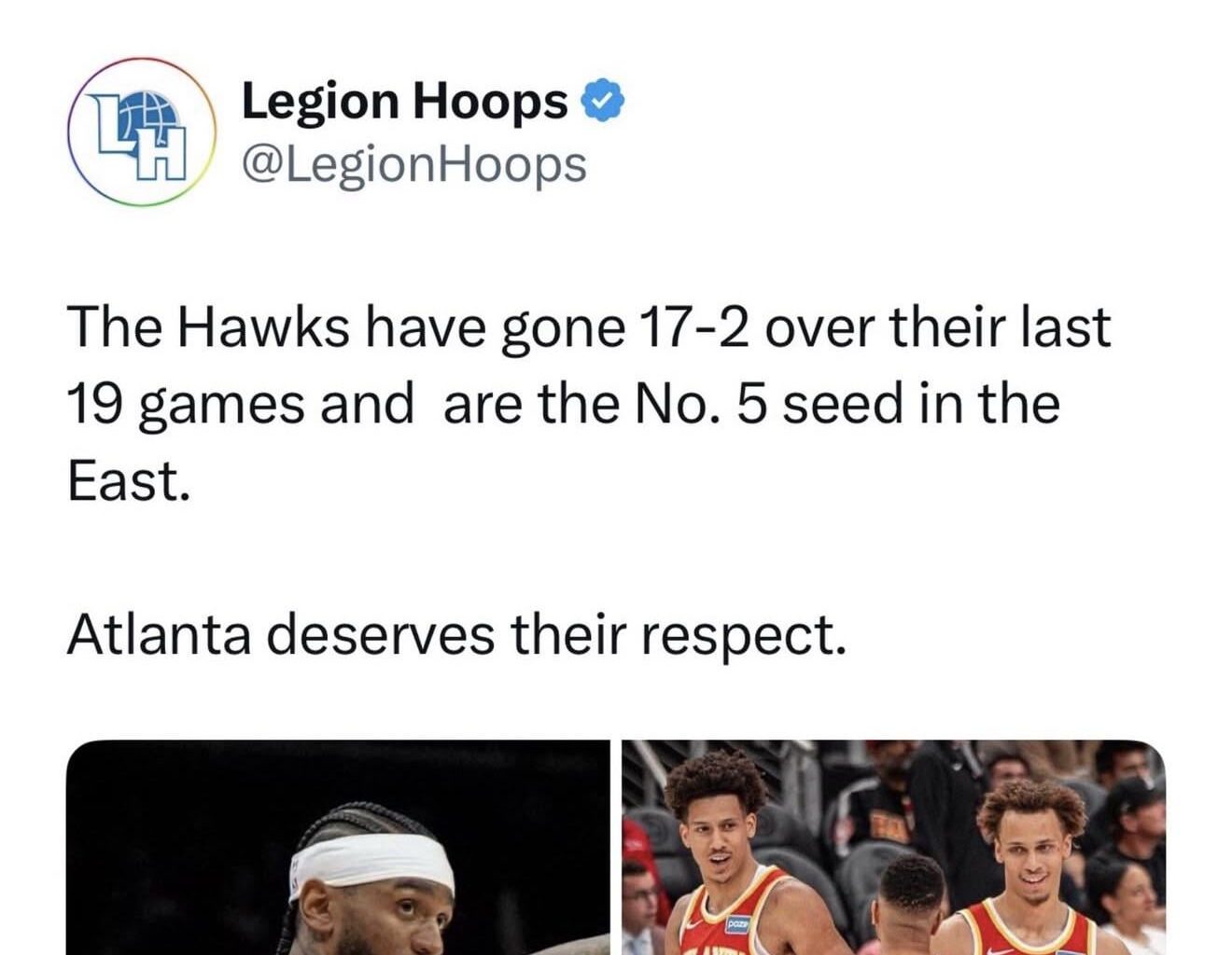 Perfect timing notification.