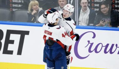 Protas and Hutson. Holy shit the size difference