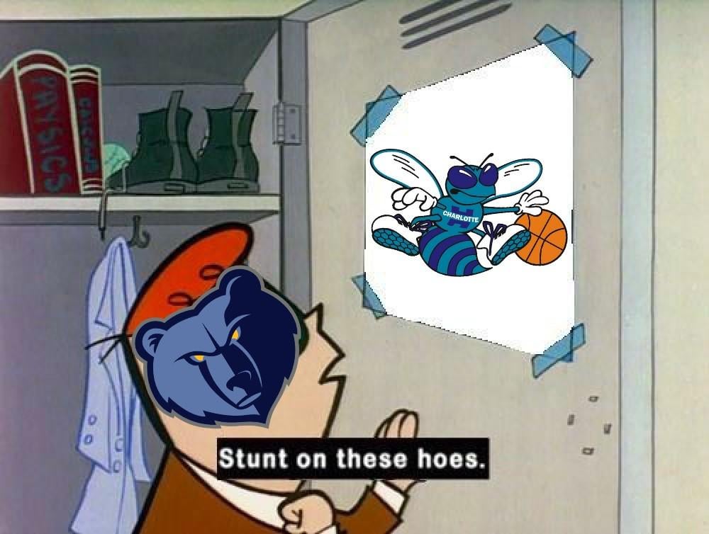 We're all Hornets fans tonight!