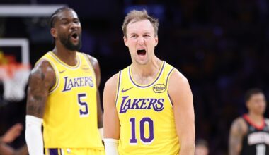 LeBron James, Bronny James make history as 1st father-son duo to play in a Playoff game