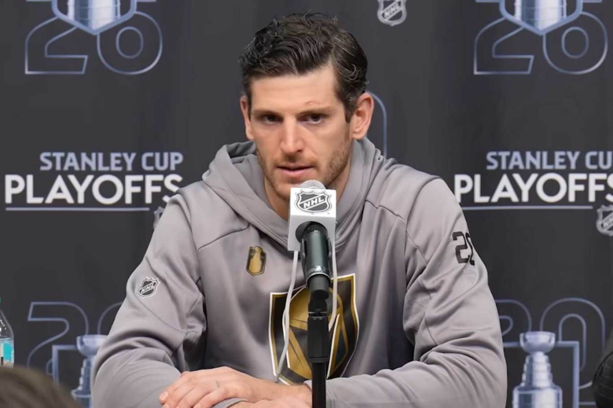 Nic Dowd scores game-winner for Vegas Golden Knights in Game 1, goes viral for threatening Mammoth’s Logan Cooley