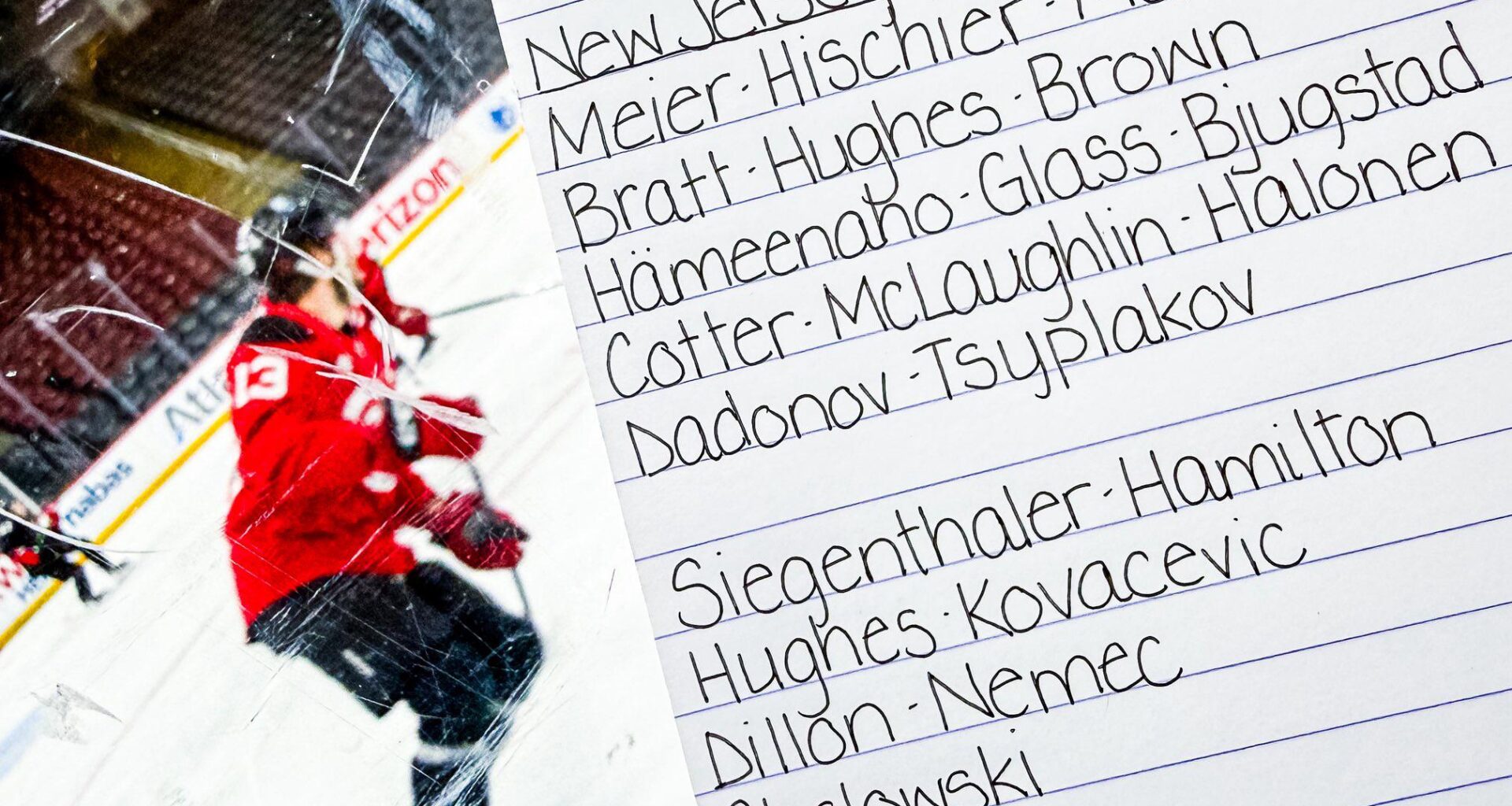 4/4 Morning Skate - Markstrom in starter’s net. Halonen and McLaughlin are in. Dadonov and Tsyplakov are out.