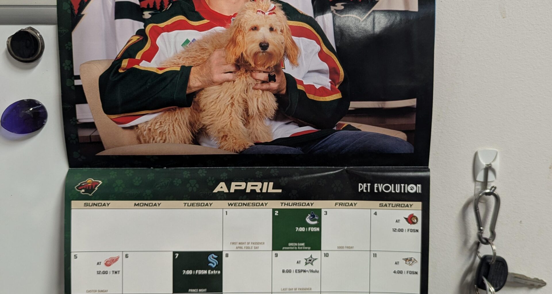 Happy April from Moose and Fetch