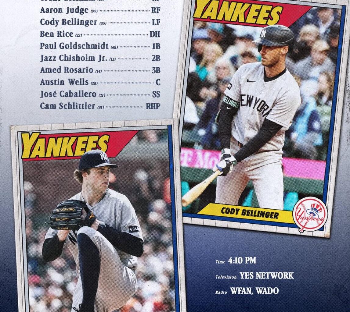 [Yankees] Wrapping up the road trip.