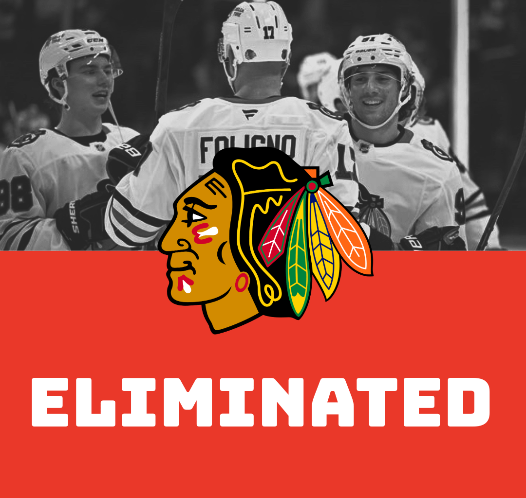 The Chicago Blackhawks will miss the playoffs for a 6th consecutive season