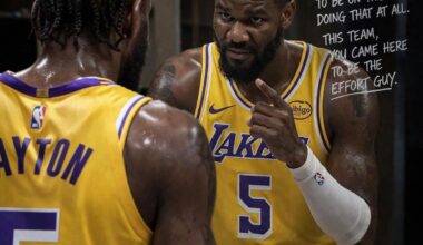 Lakers are 7-1 Since mirror Ayton.