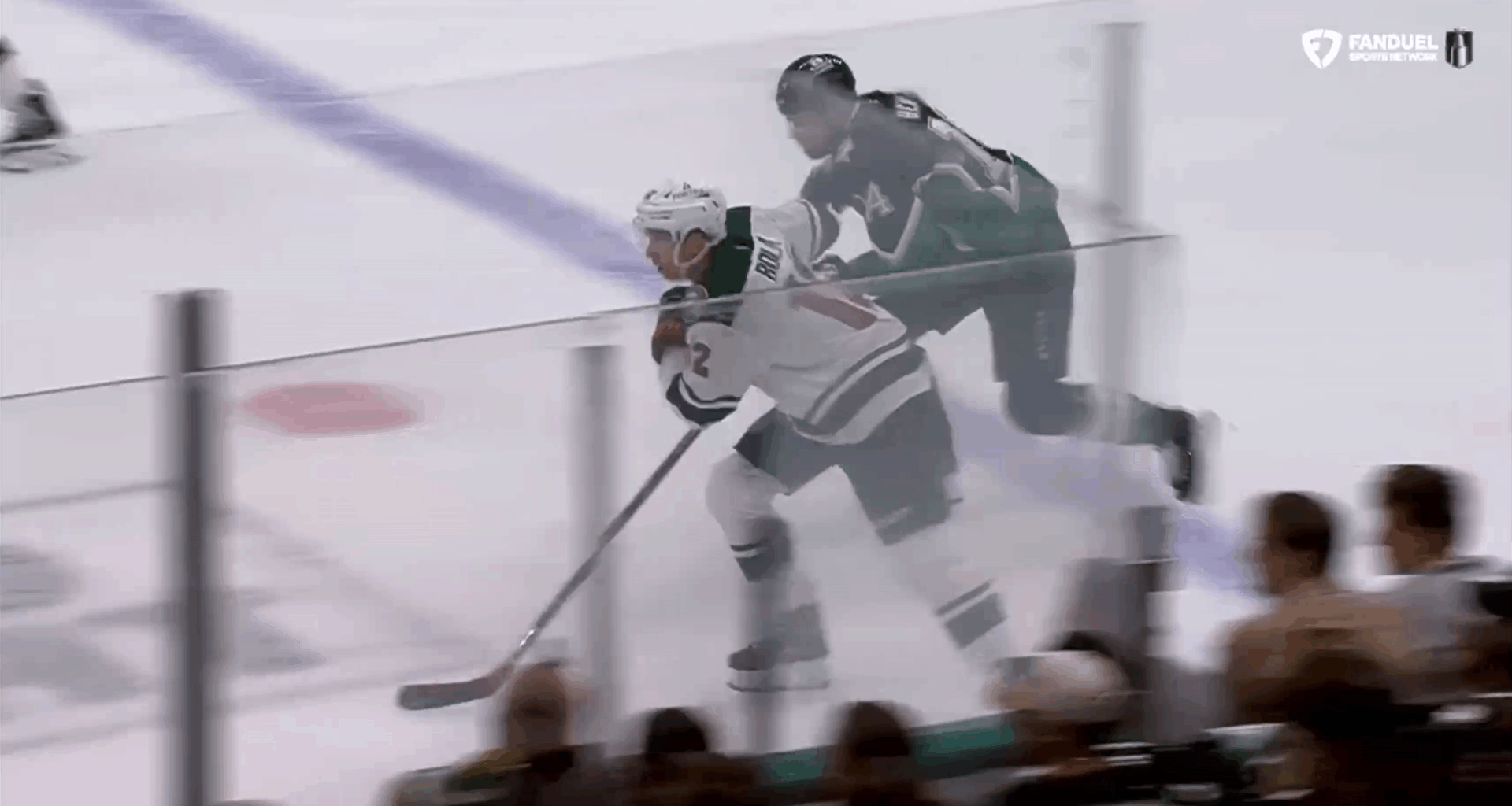 Did Benn Slew-foot Boldy?