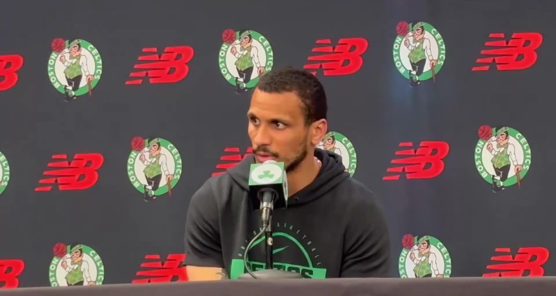 [Highlight] Joe Mazzulla on why he often credits others rather than himself: “Being a D1 basketball player, you grow up with this sense of entitlement, as if the whole world revolves around you. If I wanted to be a better husband, father, coach, I had to get rid of that type of entitlement”