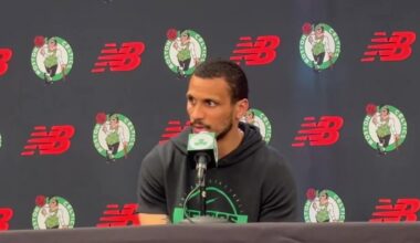 [Highlight] Joe Mazzulla on why he often credits others rather than himself: “Being a D1 basketball player, you grow up with this sense of entitlement, as if the whole world revolves around you. If I wanted to be a better husband, father, coach, I had to get rid of that type of entitlement”