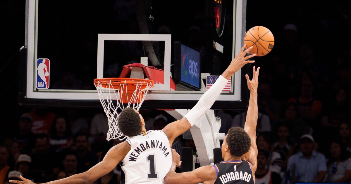 Victor Wembanyama wins Defensive Player of the Year as first unanimous selection in NBA history
