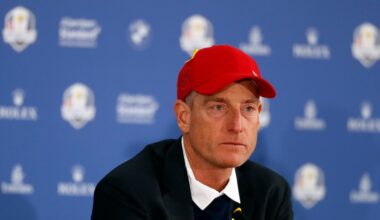 Jim Furyk to return as US Ryder Cup captain for 2027, AP sources say