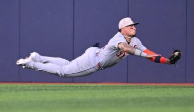 The Tigers were 34-8 in games where Javier Baez solely played Center Field in 2025. He returns there this evening!