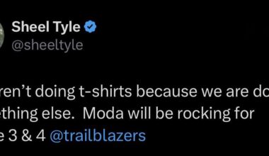Tyle says they’re planning something else than shirts