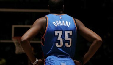 “Absolutely. No doubt. He’s our greatest player ever.” Thunder GM Sam Presti says Kevin Durant will have his jersey retired in OKC