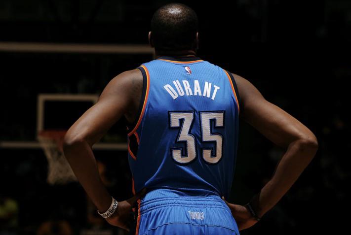 “Absolutely. No doubt. He’s our greatest player ever.” Thunder GM Sam Presti says Kevin Durant will have his jersey retired in OKC