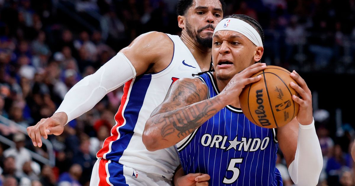 Paolo Banchero wonders about the Magic's future after their playoff collapse against the Pistons :: WRAL.com