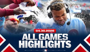 Highlights from ALL GAMES on 4/30 (Phillies walk it off TWICE, Orioles crush 2 grand slams, MORE!)
