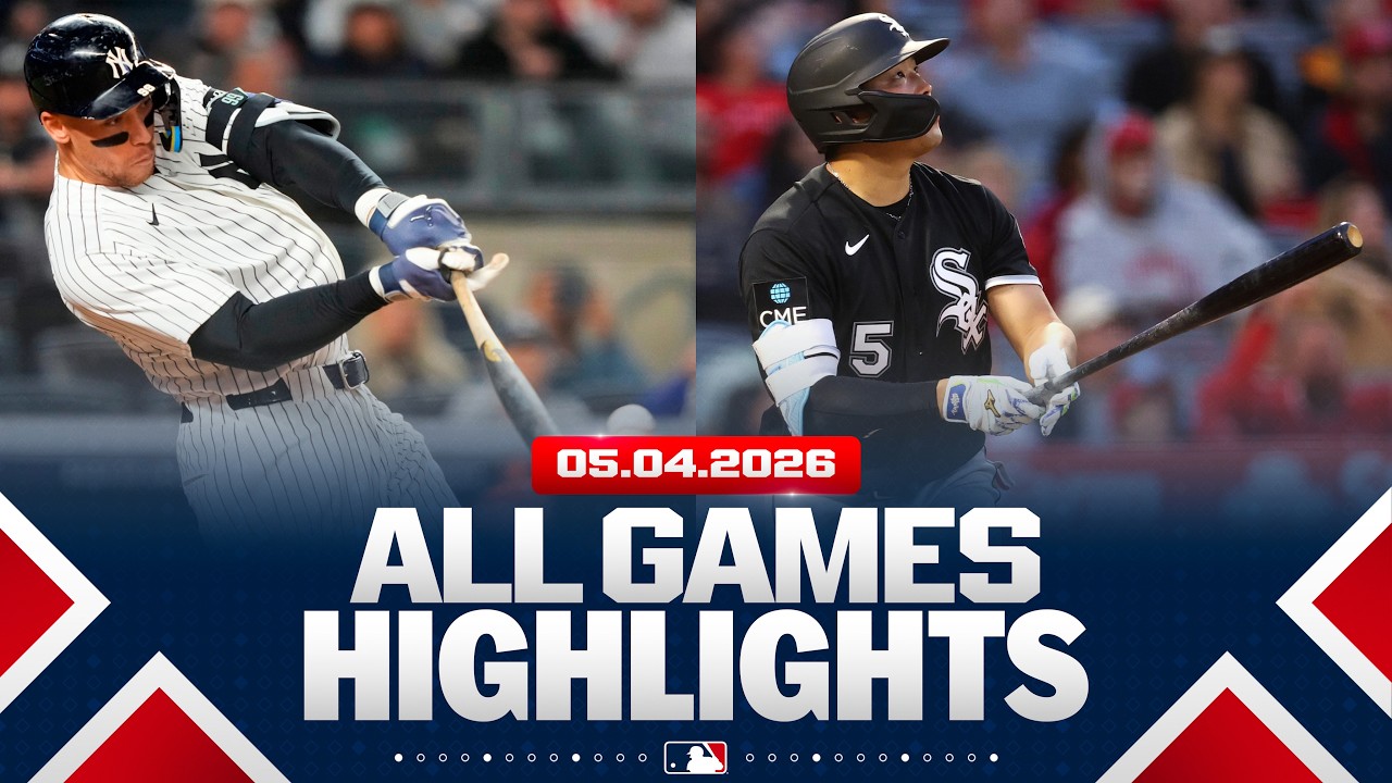 Highlights from ALL GAMES on 5/4 (Judge and Murakami both homer again, Cubs walk it off and MORE!)