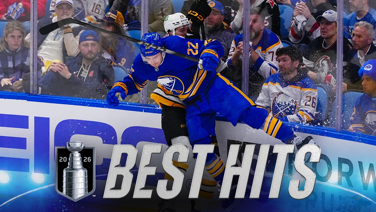 Hardest Hits from Round 1 of the Stanley Cup Playoffs