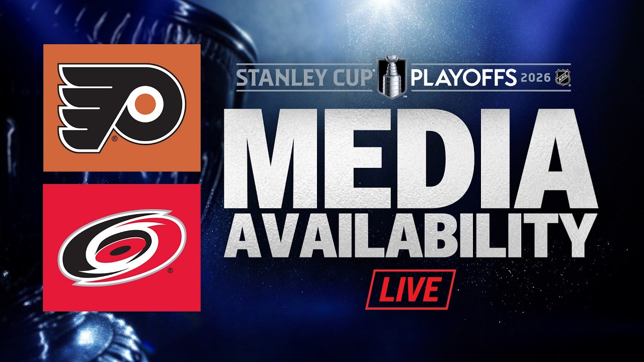 Philadelphia Flyers vs. Carolina Hurricanes Game 3 Post-Game Media Availability