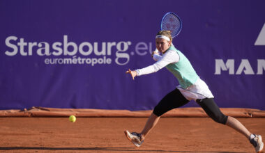 Bouzkova defeats Siniakova for first time in all-Czech derby in Strasbourg