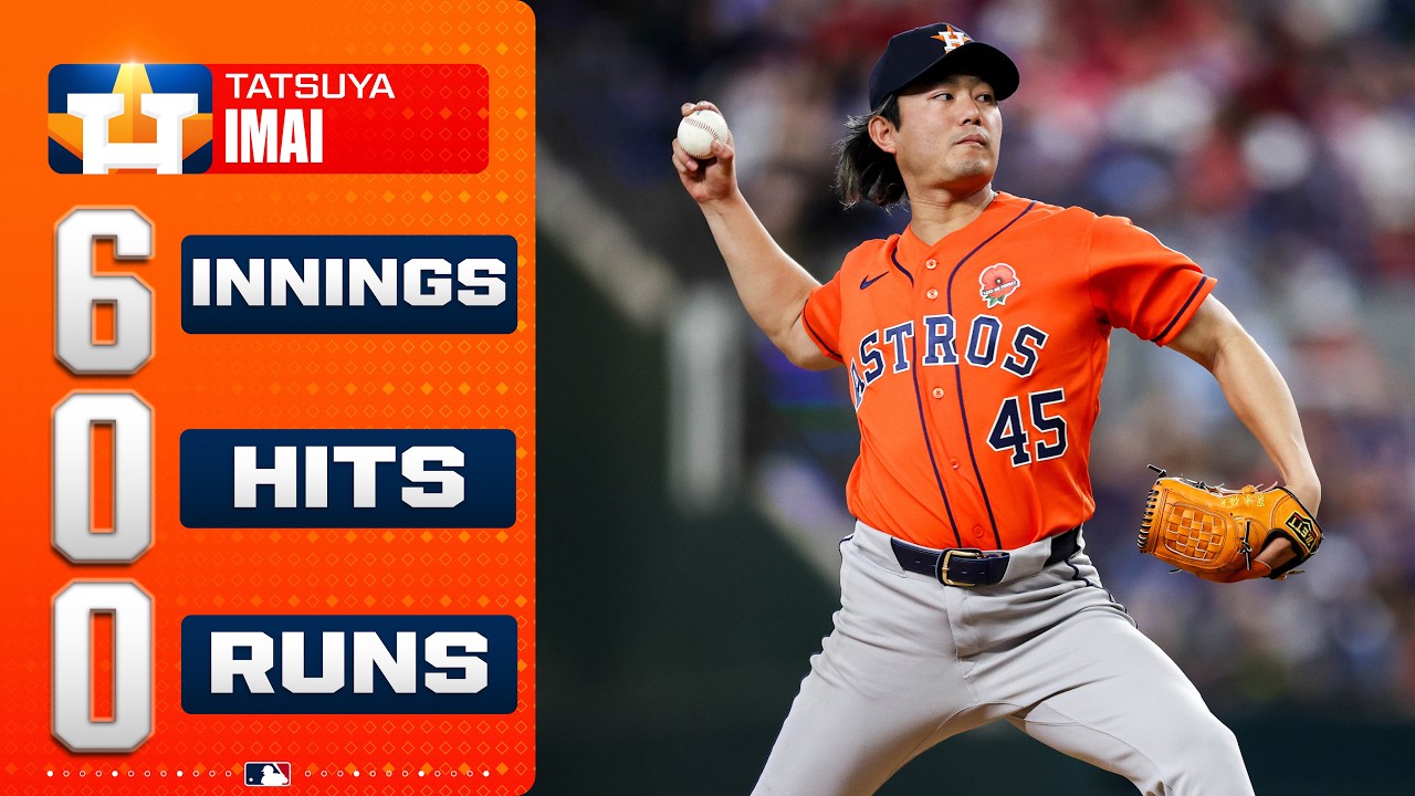 Tatsuya Imai DOMINATES with 6 NO-HIT INNINGS! 🔥😤 (Scoreless start for Astros!) | MLB Highlights
