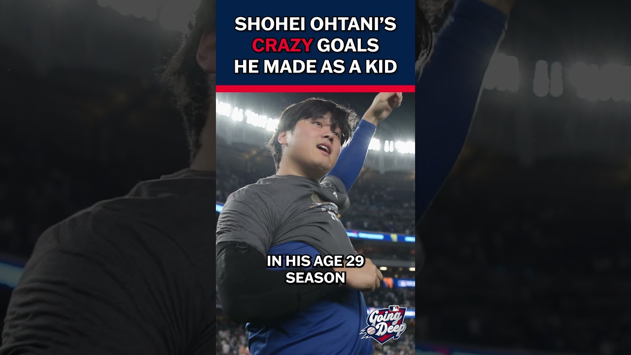 Shohei Ohtani's goals he made for himself as a kid were CRAZY!!