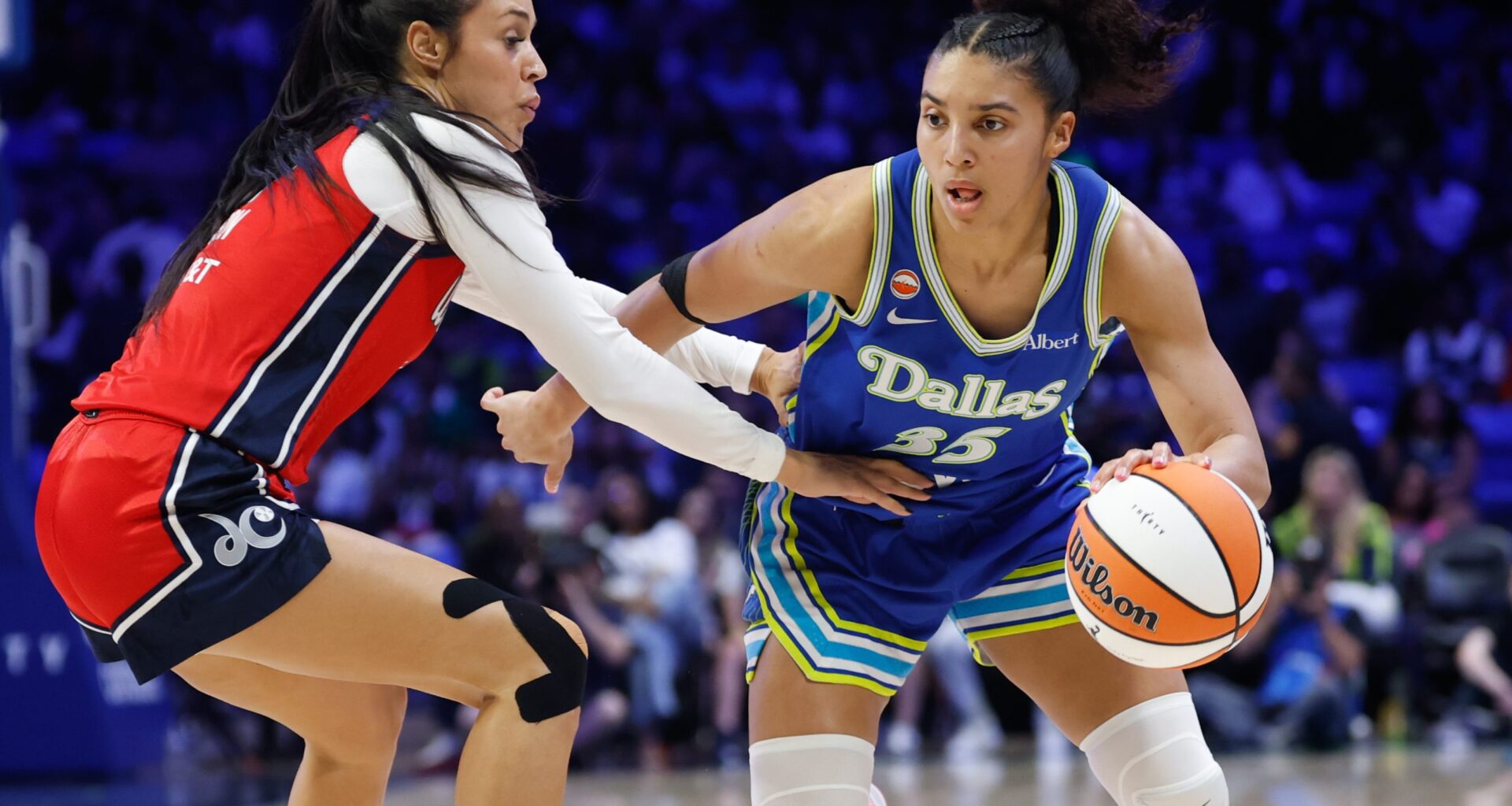 How Azzi Fudd has fit into the Dallas Wings' rotations