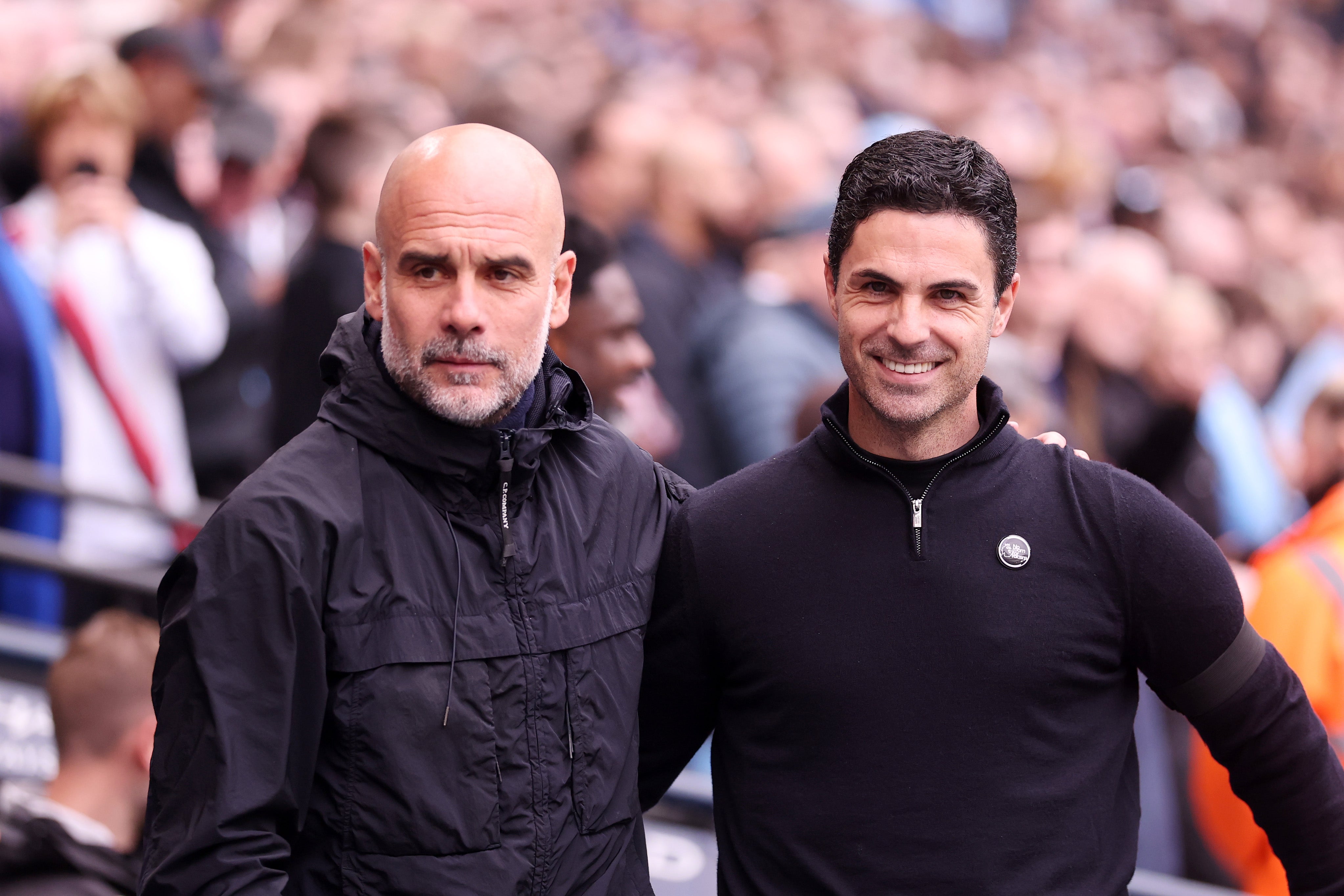 Pep Guardiola initially told the Arsenal hierarchy to “look after his friend” Arteta