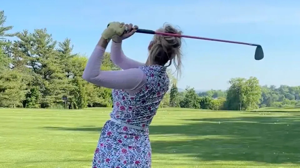 Paige on the course.Paige&sol;X