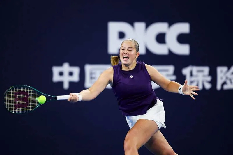 BEIJING, CHINA – SEPTEMBER 26: Jelena Ostapenko of Latvia competes in the Women’s Singles Round of 64 match against Priscilla Hon of Australia on day 5 of the 2025 China Open at National Tennis Center on September 26, 2025, in Beijing, China. PUBLICATIONxNOTxINxCHN Copyright: xVCGx 111593366306