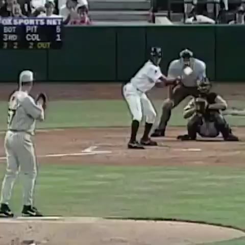 This throw is still one of the best throws that I’ve ever seen in baseball.