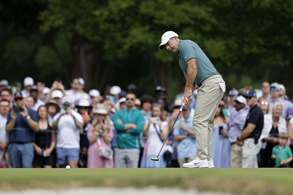 Rory McIlroy has struggled for consistency at the Truist Championship