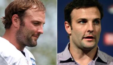 Wes Welker decided to pair his blue eyes with a full mane.